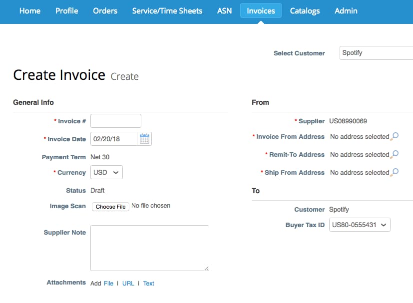 General Information and Form Fields